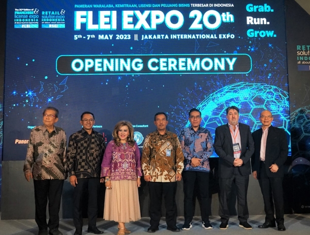 FLEI 20th SUKSES TERSELENGGARA PERTAMA KALINYA  DI VENUE JIEXPO KEMAYORAN DAN BERHASIL BUKTIKAN SEBAGAI 'MARKET LEADER' PAMERAN WARALABA, LISENSI, KEMITRAAN DAN PELUANG BISNIS TERBESAR DI INDONESIA